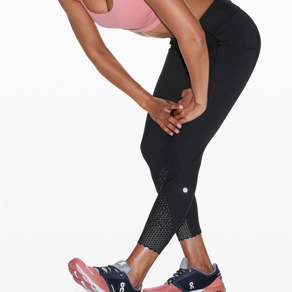 Black Lululemon Tight Stuff Tights